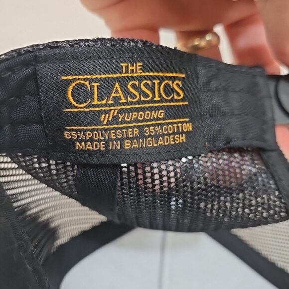 Mr. Peanut Trucker Hat Mesh Cap Snapback Gray Hat Adjustable Yupoong - Picture 7 of 7